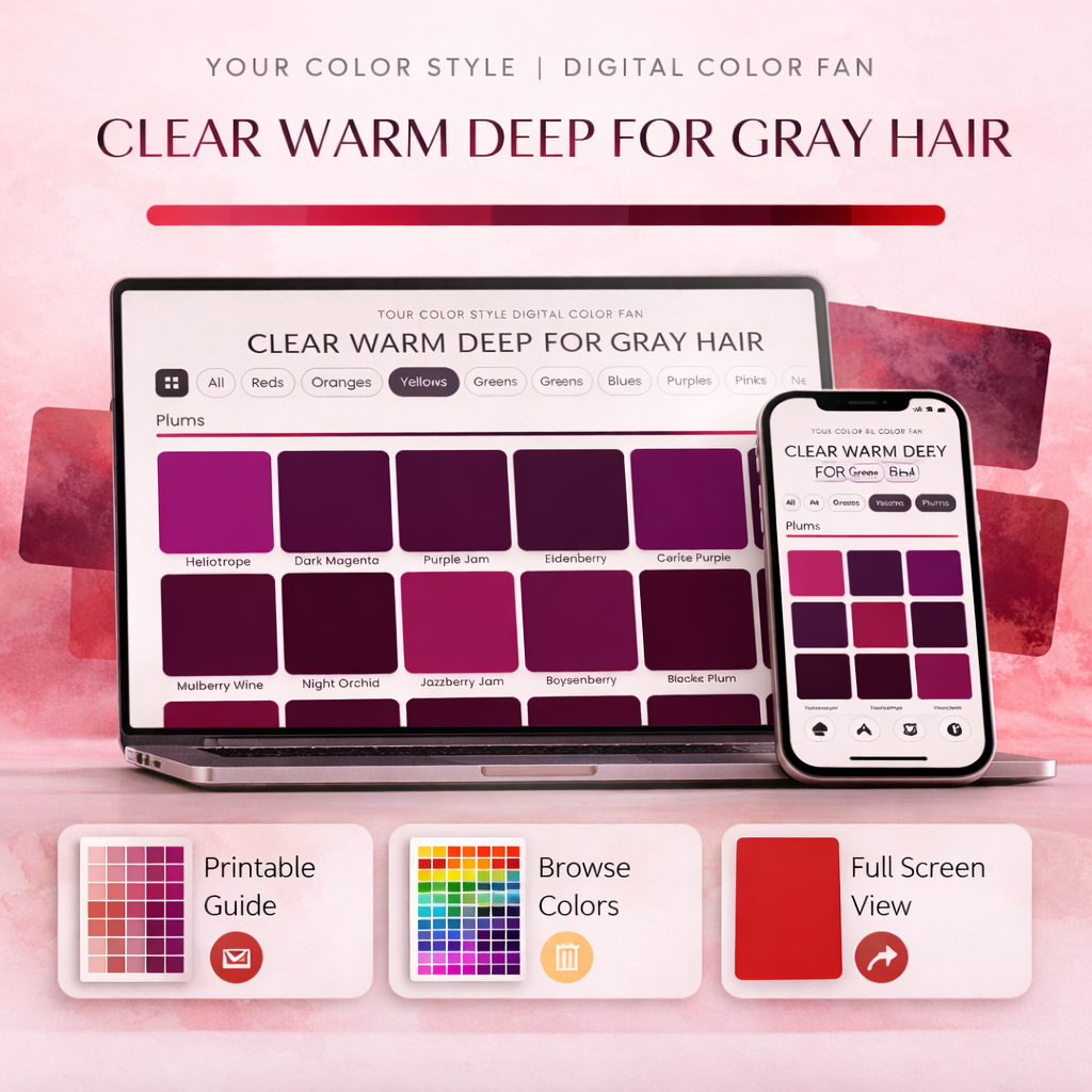 Digital Color Palettes by Your Color Style
