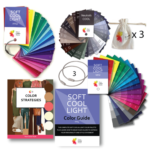 Soft Cool Light DELUXE Color Fan Bundle