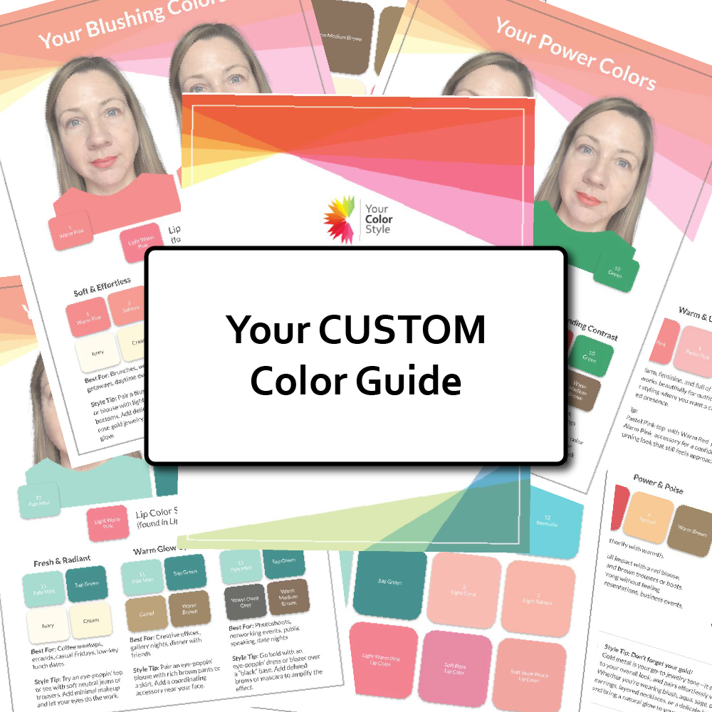 Custom Color Guide – Personalized Color Strategy for Women