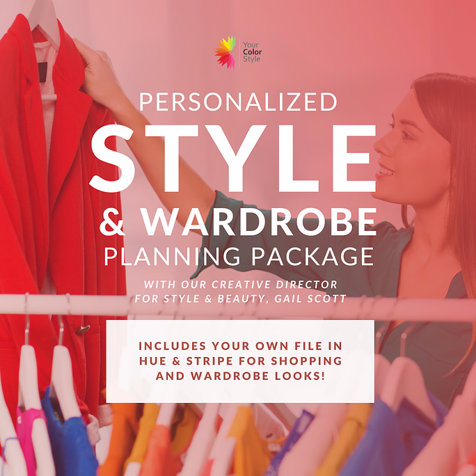 Personalised Style Personalized Style & Wardrobe Planning Package