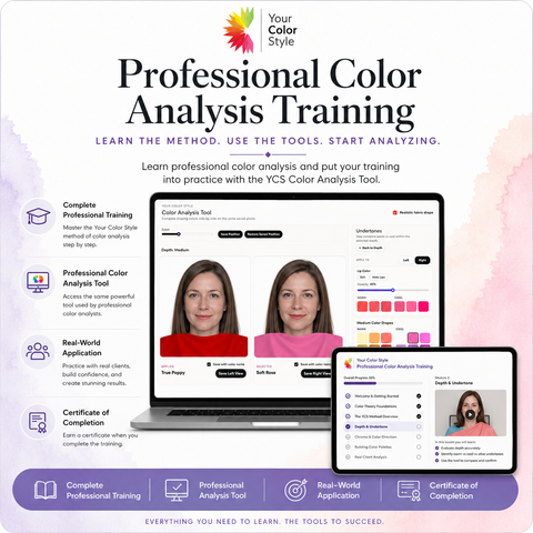 Professional Color Analysis Training + Tool | Your Color Style