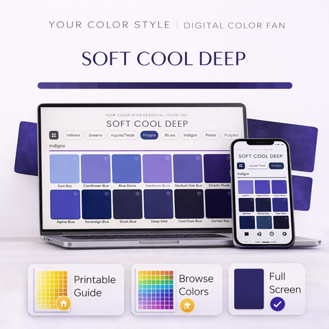 Digital Color Palettes by Your Color Style