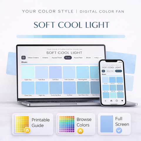 Digital Color Palettes by Your Color Style