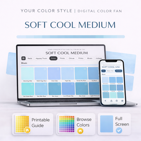 Digital Color Palettes by Your Color Style