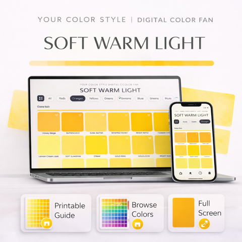 Digital Color Palettes by Your Color Style