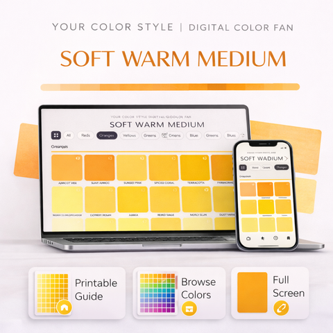 Digital Color Palettes by Your Color Style