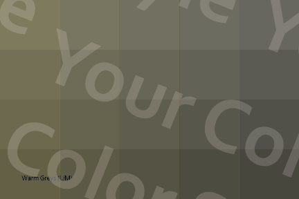 Light to Medium Warm Greys - Color Palette Postcard