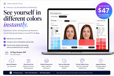 DIY Color Discovery Studio: See Your Best Colors Online